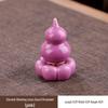 Vibrant Rotating Gourd Ornament: Stylish and Fun Tea Pet with Custom Logo Option