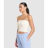 Gymshark Everyday Seamless Midi Tube Top Soft White B2c9p Wcmy