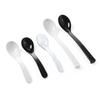 Salad spoon made of SAN plastic up to 80C, black, length 335 mm - Hendi 564455