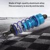 2pcs 92mm RC Oil Pressure Adjustable Front Shock Damper Fit for ZD Racing 7358 1 10 RC CarBlue