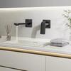 OEING Gunmetal Gray Wall-Mounted Basin Faucet