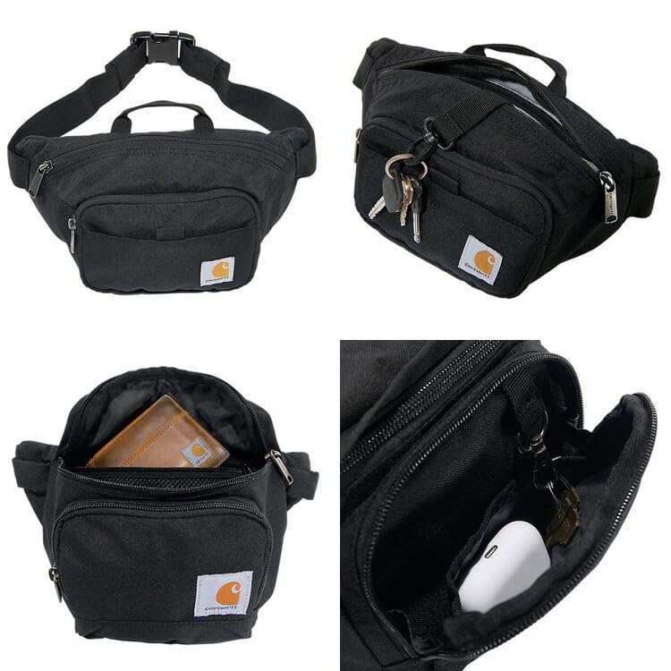 Carhartt Waist Body Shoulder CB0554 BLACK [Carhartt] Bag, Bag, Bag, Bag, Classic, 2.5L, Water-repellent, Lightweight, Travel, Outdoor, [B0000554]