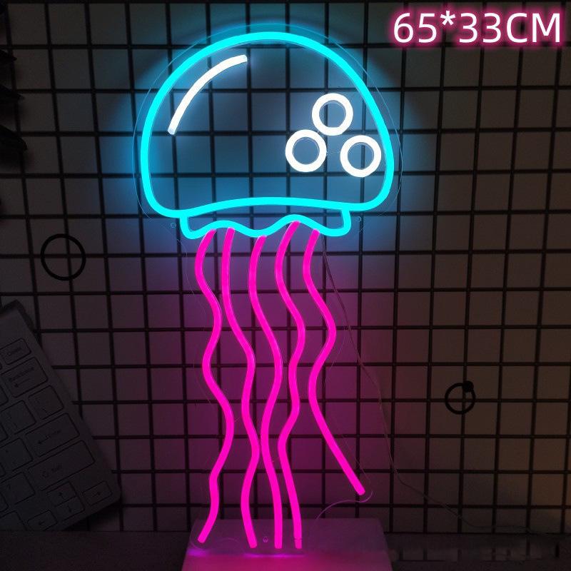 Creative Cross LED Neon Light for E-sports & Bedroom Decoration - Wall Hanging Sign for Bar & Room Atmosphere