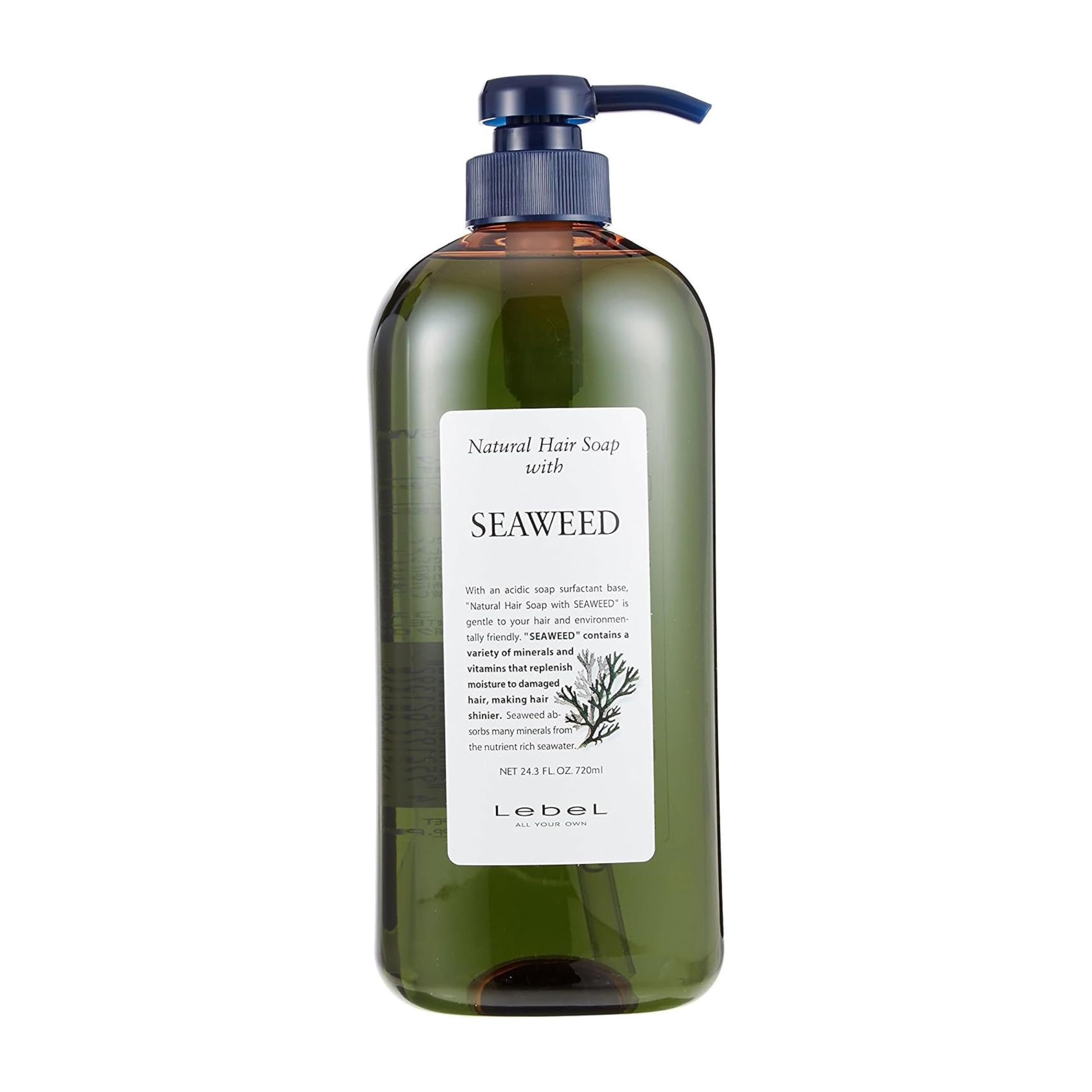 

Lebel Natural Hair Soap with Seaweed SW 720ml (single item)