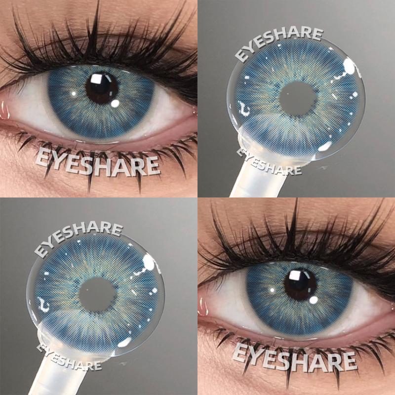 EYESHARE  Color Contact Lenses 1pair Colored Contact for Eyes Brown Lenses Blue Contacts Yearly Beautiful Makeup Eye Contacts Lens