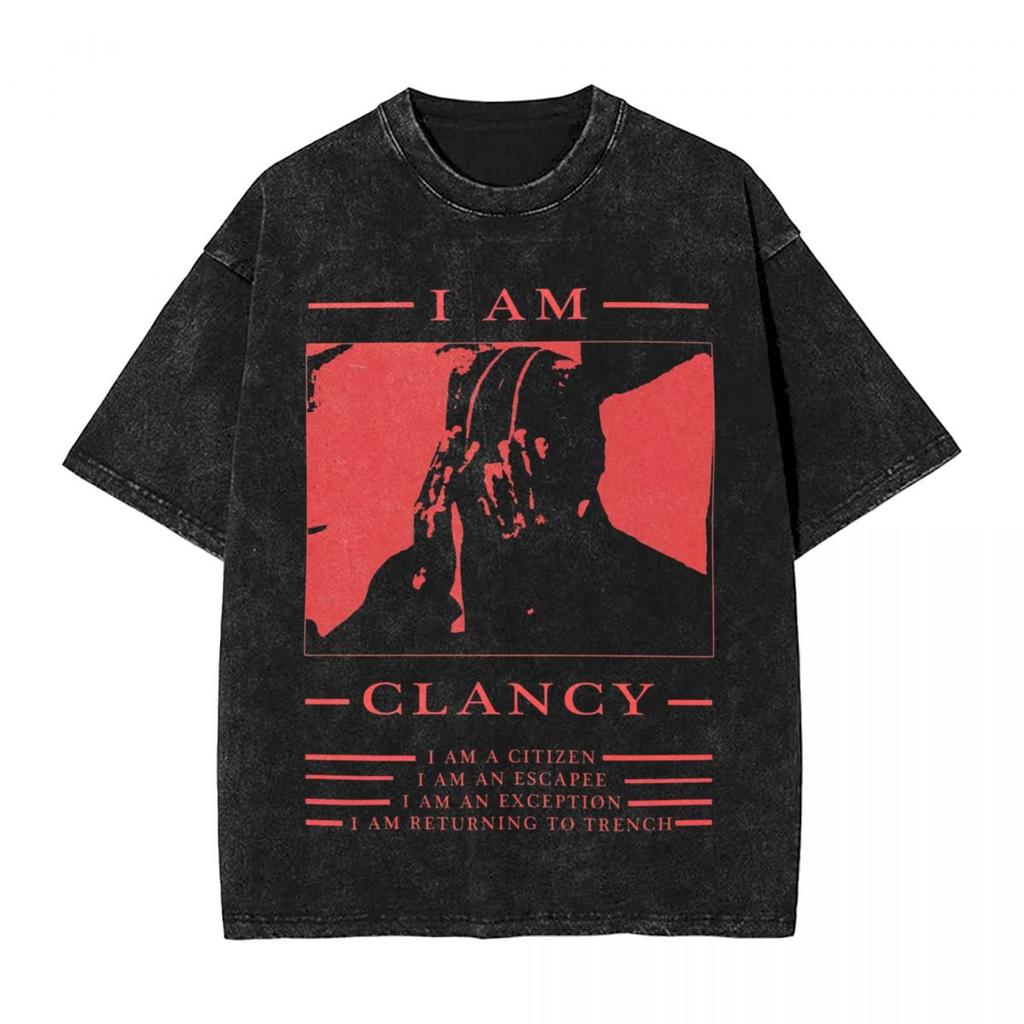2026 Hot Sale Twenty One Pilots Woman Men Washed Hot Stamping Print T-Shirt,Harajuku Cotton Tshirt Band Men's Summer Short Sleeve Tees Casual Top