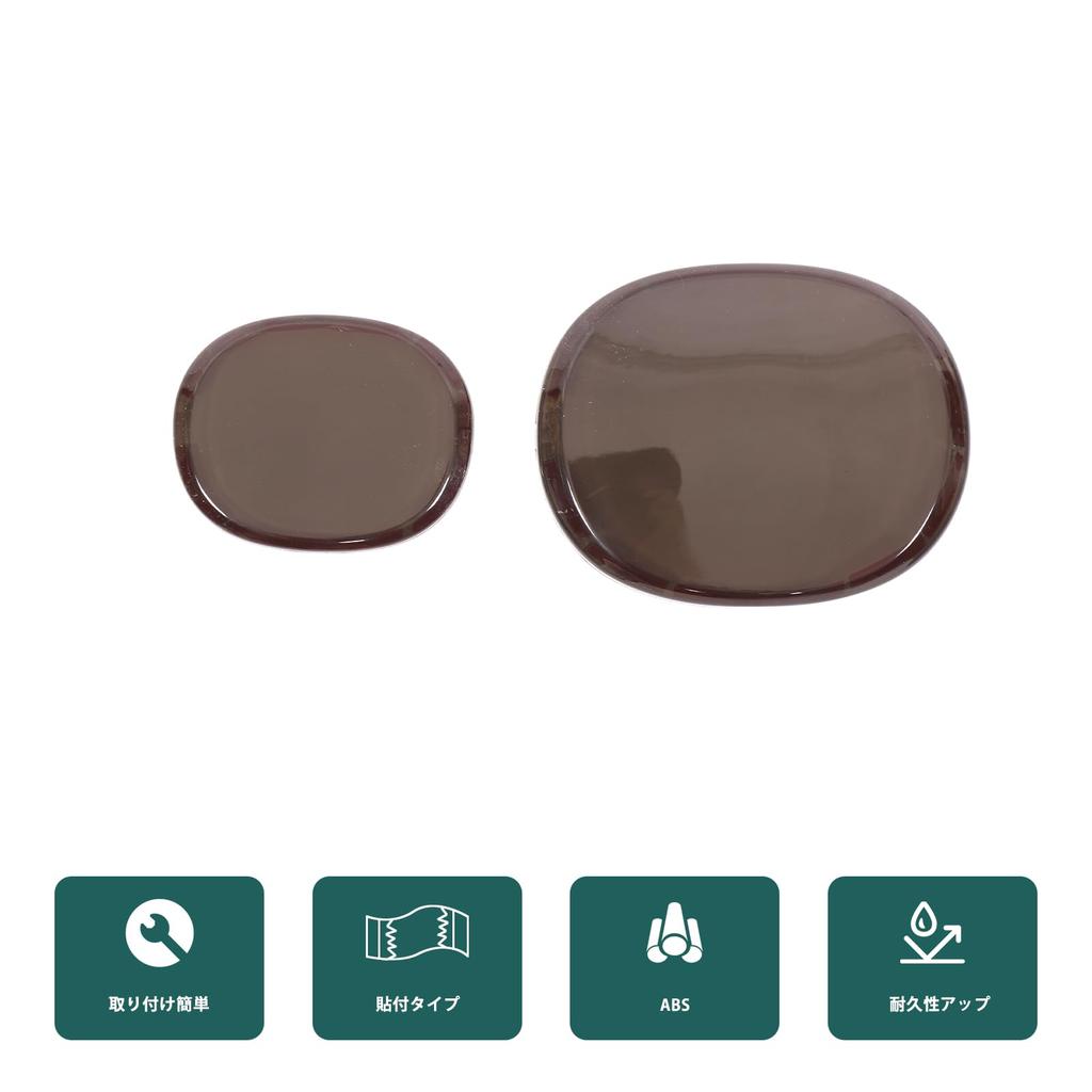 Hcilloend Neue Mazda Roadster ND Serie 2016-2024 Emblemabdeckung, Emblem-Schild, Abzeichenabdeckung, ABS,