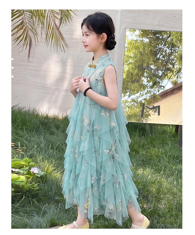 Girls' Summer Dress - Stylish Princess Vest Dress