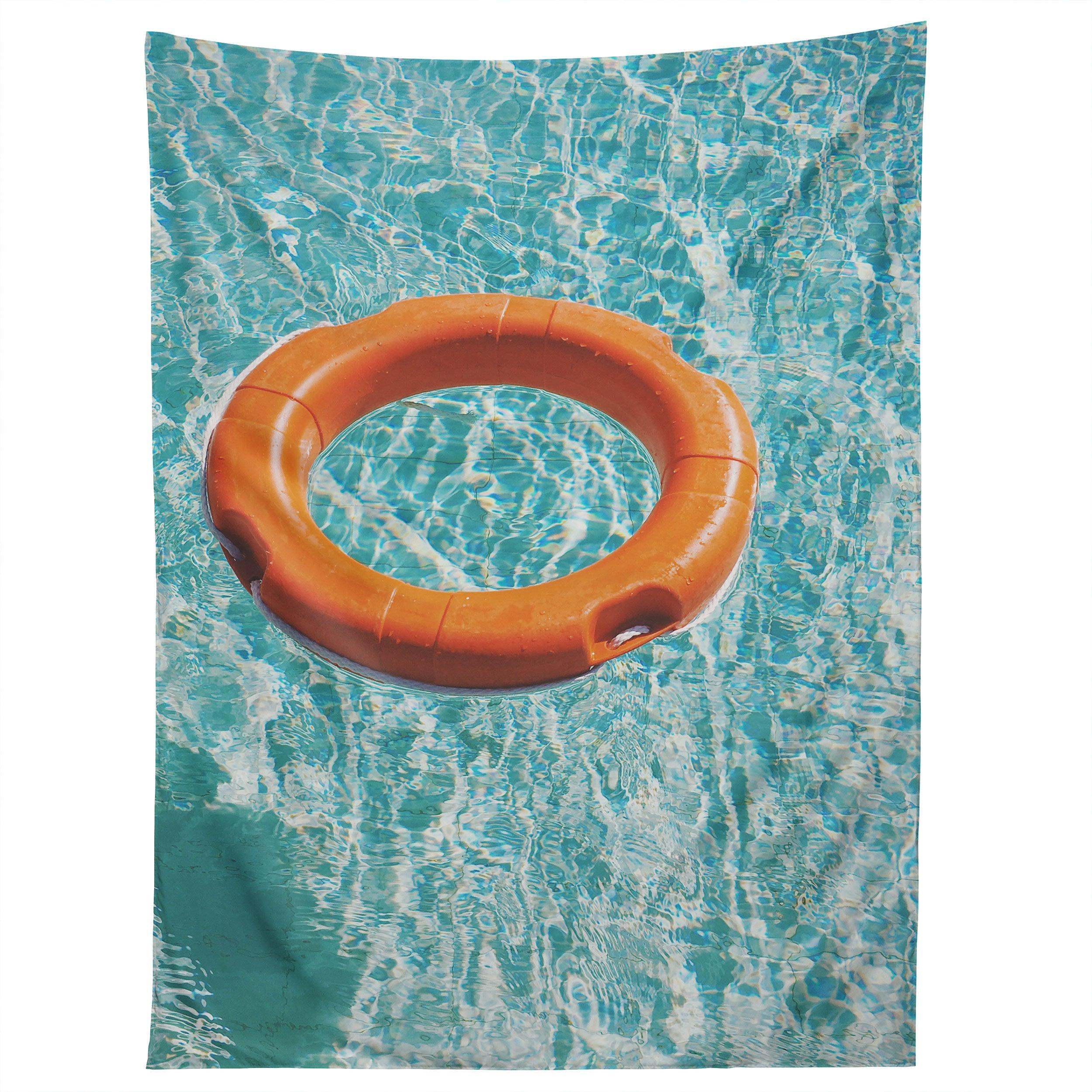SWIMMING POOL III tapestry 75x100 чёрный