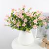 Artificial Flowers Bunch UV Resistant Artificial Plants Outdoor Faux Flowers