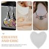 Ceramic Heart Jewelry Display Tray Ring Holder Earring Dish Necklace Bracelet Storage Plate Decorative Trinket Organizer Home