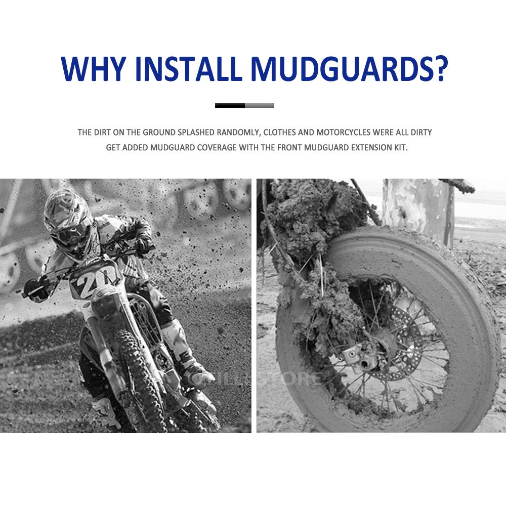 2011 - PRO TIGER 800 Pro Tiger 800 XCX/Low XCA XC/ABS Nové motocyklové příslušenství přední blatník prodloužený 2018 2017 2016