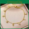 Fashionable Gold Tone Metal Leaf Pendant Necklace With Rhinestone Decoration For Womens Accessories