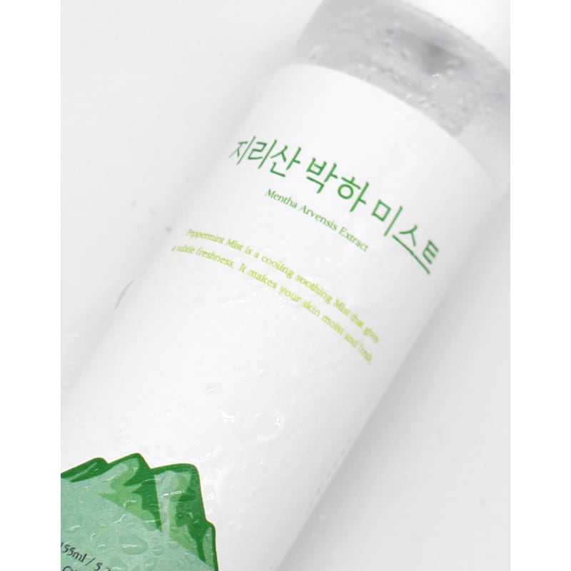 Jirisan Peppermint Mist 155ml Instant Cooling Skin Soothing