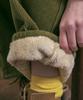 HAINT [Fleece-Lined] Mika Balloon Corduroy Pants_Olive