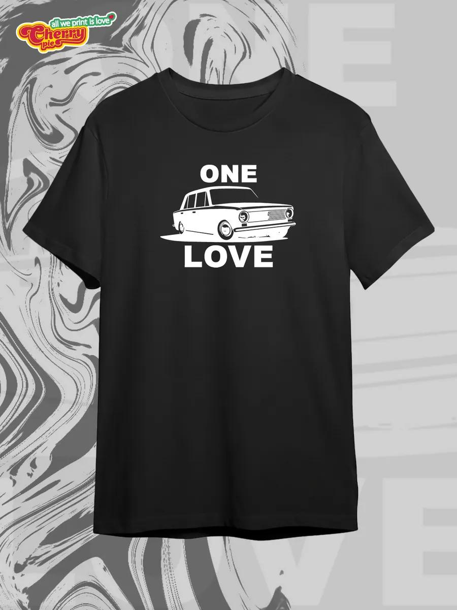T-shirt with Christian print S