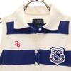 PEARLY GATES made in Japan Border Pattern golf No sleeve Polo one piece Women Used