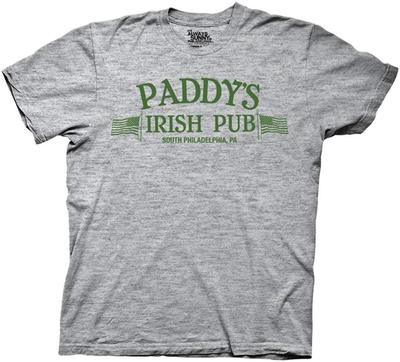 Ripple Junction Zawsze słonecznie w Filadelfii dla dorosłych Paddy S irlandzki pub lekka załoga koszulka unisex