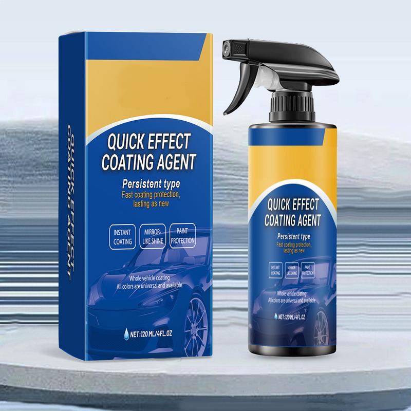Spray Coating Agent for Car 120ml Car Scratch Repair Agent High Protection Long-Lasting Vehicles Coating Spray for Automotive RV