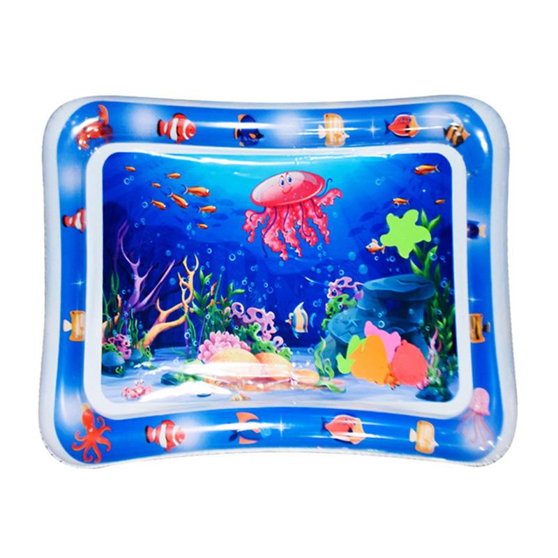 1Pc Inflatable Pvc Playing Mat Baby Play Water Mat Toddler Pad Kids Early Education Activity Toys Mat Cushion Gift
