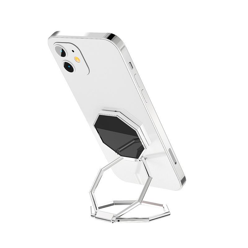 

Multilingual Mobile Phone Folding Ring Holder with Magnetic, Car Mount, and Stand Features