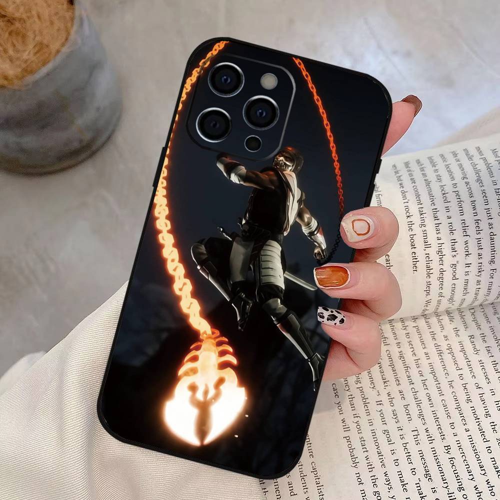 

Mortal K-Kombat Game Phone Case For iPhone 17, 16,15,14,13,12,11 Plus,Pro Max, Others Soft Black Cover iPhone14Plus