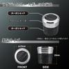Carmate LS396 Carbon Look Rear Wiper Bolt Cap for Cars