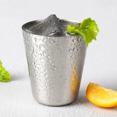 Portable Stainless Steel Cup Set For Outdoor Travel Party Whiskey Cups with Case For Picnics Hiking Camping Drinkware Supplies