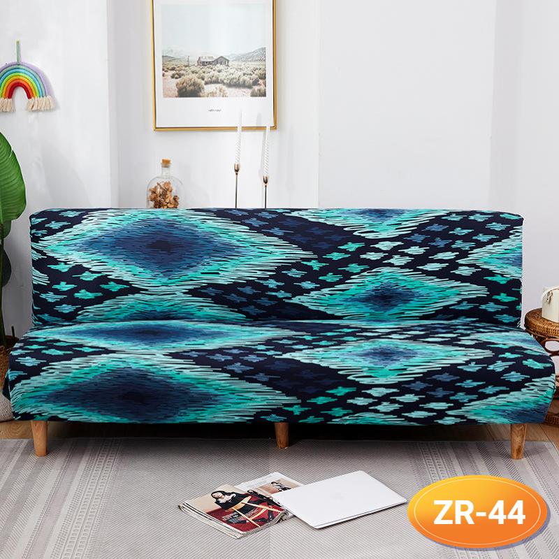 Sofa-Bettbezug ohne Armlehne, klappbarer Sofabezug, elastische Sofabezüge für Wohnzimmer, Couchbezüge für Sofas
