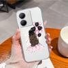 Creative Case For Vivo Y36 5G Soft Transparent TPU Silicone Model V2248 Slim Phone Shell Shockproof Protective Back Cover Coque