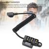D Tap Splitter Cable with LED Digital Display B Type 3 Port D Tap Splitter Hub Power Cable for V Mount Camera Battery