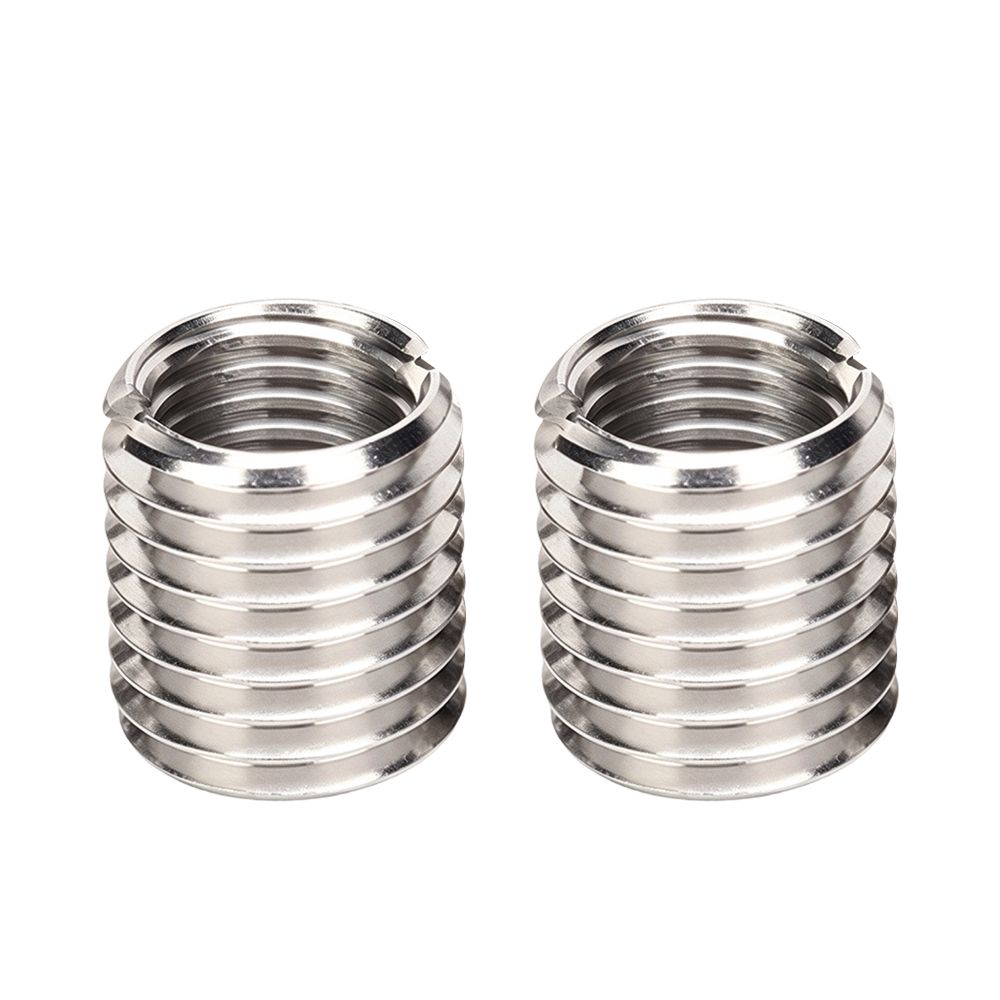 2pcs Sturdy Thread Adapters Sleeve Practical Repair Insert Nut Conversion Sleeve Nut For Composite