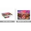 Asmodi Landmark Puzzle Cinque Terre Board Game 500 Pieces, popular Korean game