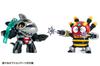 Wave Tachibana Neko Kogyo QOSMOS Series Bee Robo Kabutack Sharkler Spydon Approximately 10cm Plastic Model & Set, Non-Scale, Tall, Pre-Colored Kit,