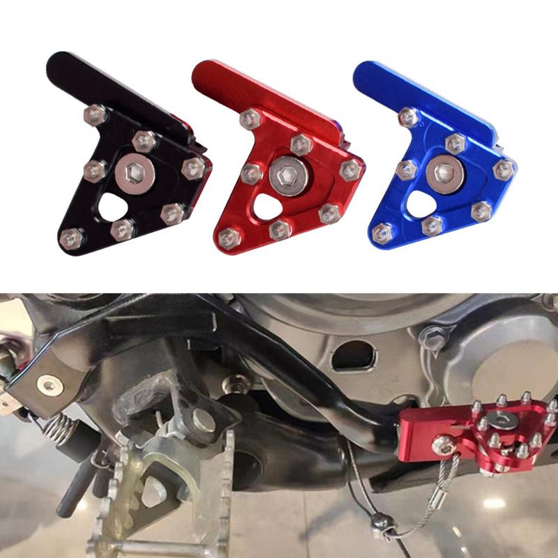 Motorrad Hinteres Bremspedal Hebel Fußraste Schrittspitze Cnc Universal Für Dirt-Bike Zubehör