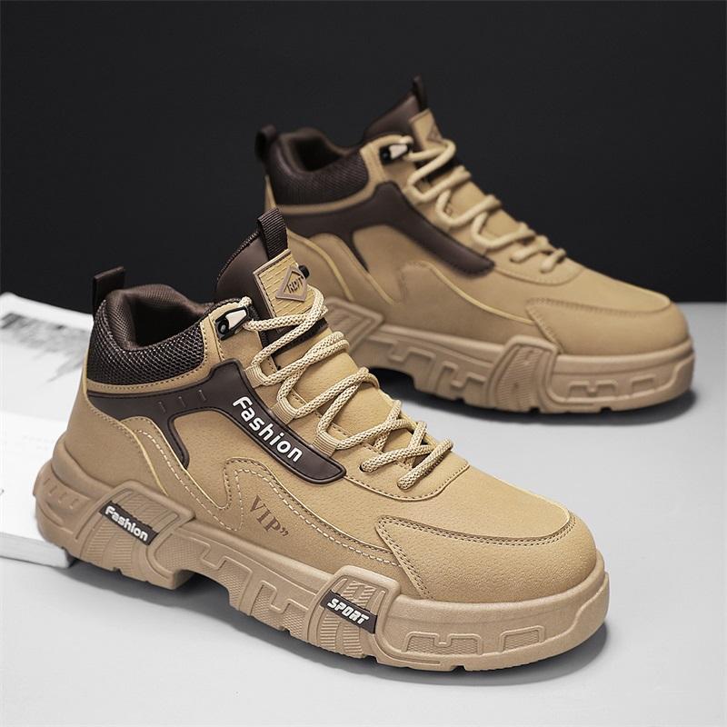 Men Sneakers 2024 Outdoor Tactical Breathable Combat Boots Outdoor Hiking Winter Shoes Light Non-slip Men Desert Ankle Boots