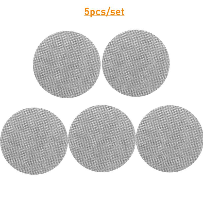 

5/10pcs Single Layer Coffee Filter Screen 49/51/53/58mm Coffee Puck Screen Reusable Portafilter Coffee Making Mesh for Espresso 51mm