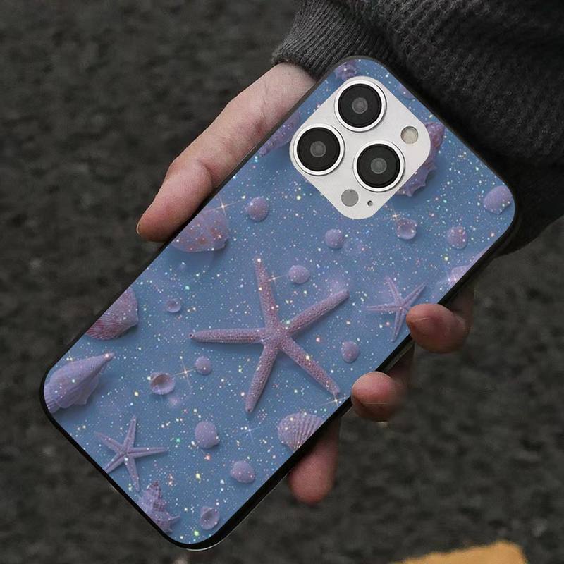 Seaside Shells Phone Case For Iphone 7 8 Plus X Xr Xs 11 12 13 Se2020 Mini Mobile Iphones 14 Pro Max Case