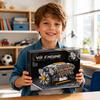 Mechanical Engine Model Building Kit Educational Toy for Kids Boys Assembly Puzzle Gift