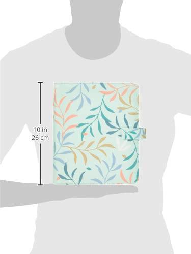 Filofax Botanical Planner, A5, Mint, 022649, Officially Imported