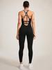 Seamless High-Elastic Yoga Camisole Bodysuit - Women's One-Piece Fitness Wear with Long Pants