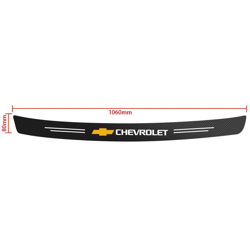 Naklejka Ochronna Progów Drzwi Bagażnika Stylizacja Samochodu z Włókna Węglowego Dla Chevrolet Cruze Captiva Sail Corsa Aveo Akcesoria Samochodowe