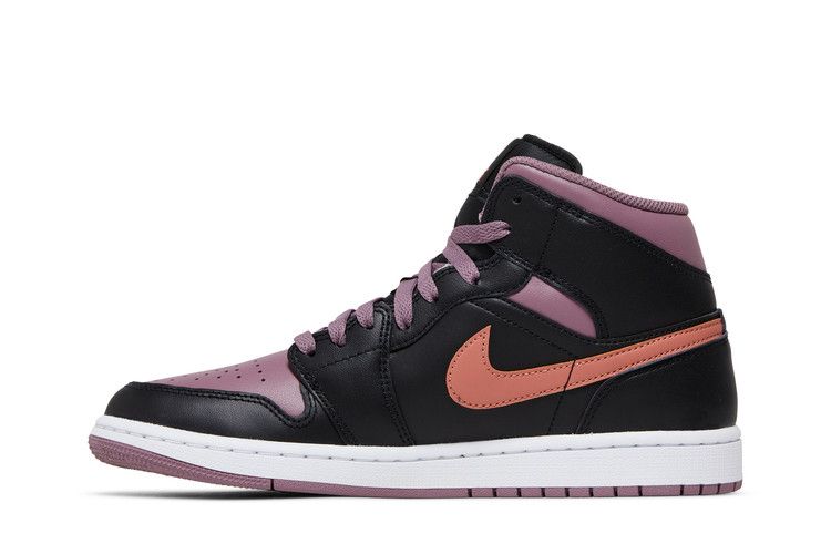 Men's Sneakers Nike Jordan 1 Mid SE Black Sky J Mauve Black/Sky J Mauve/White/Sky J Orange