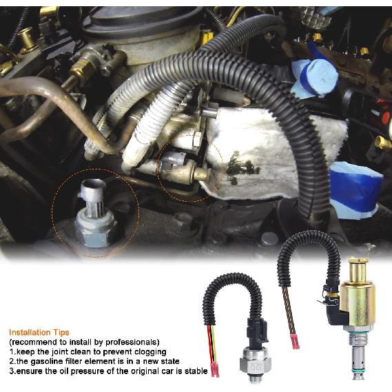 7.3 IPR Valve Injector Pressure Regulator & ICP Control Sensor with Pigtail Compatible with Ford F250 F350 F450 F550 Super Duty E350 E450 E550
