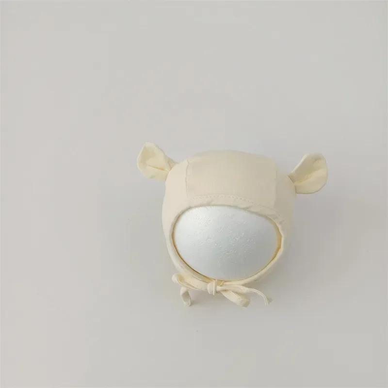 Hot Newborn Hat Cute Cartoon Bunny Bear Ear Beanie for Infant Baby Boy Girl Korean Baby Hat Spring Autumn Toddler Cap