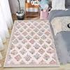 Bohemian Vintage Floral Rug Soft Non-Slip Stain-resistant Area Carpet for Living Room Bedroom Boho Retro Nordic Decor Floor Mat