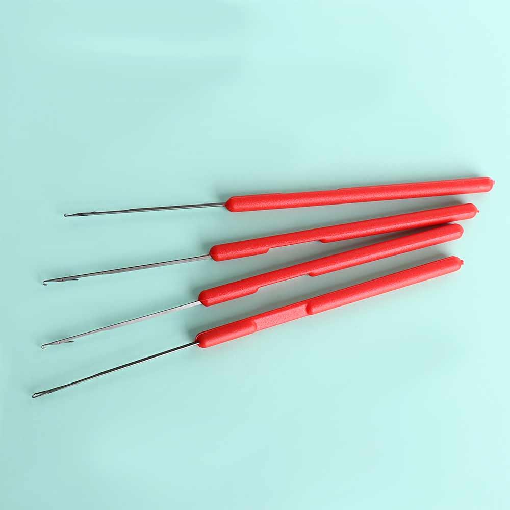 10pcs/set Knitting Crochet Hook Needle Plastic Micro Hook Needle  for Jumbo Braiding