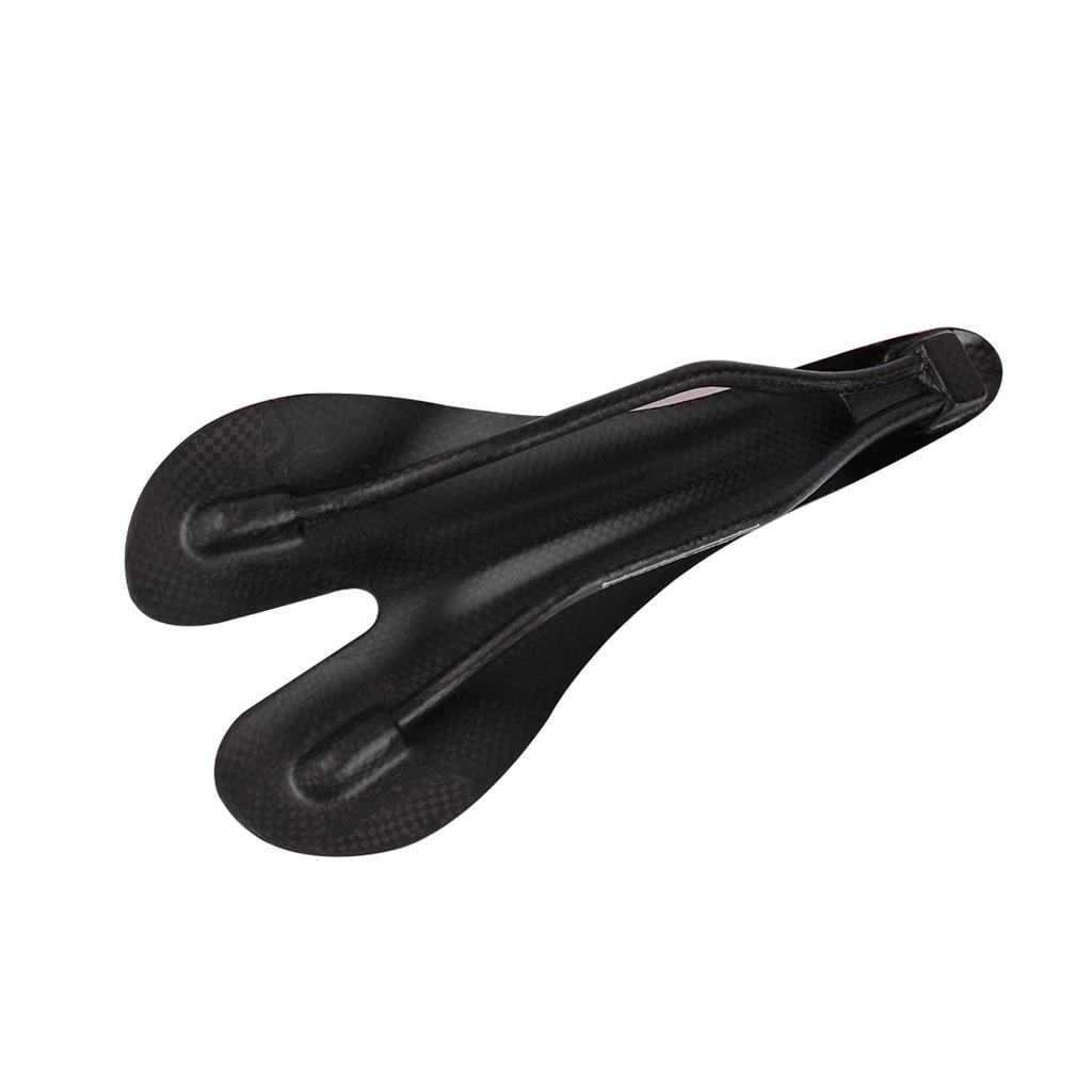 [selling-sports] Bicycle Saddle, Carbon Fiber Cycling Saddle, Ultra Lightweight, Shock Absorbing, Mountain Bike/Road Bike Saddle with Holes
