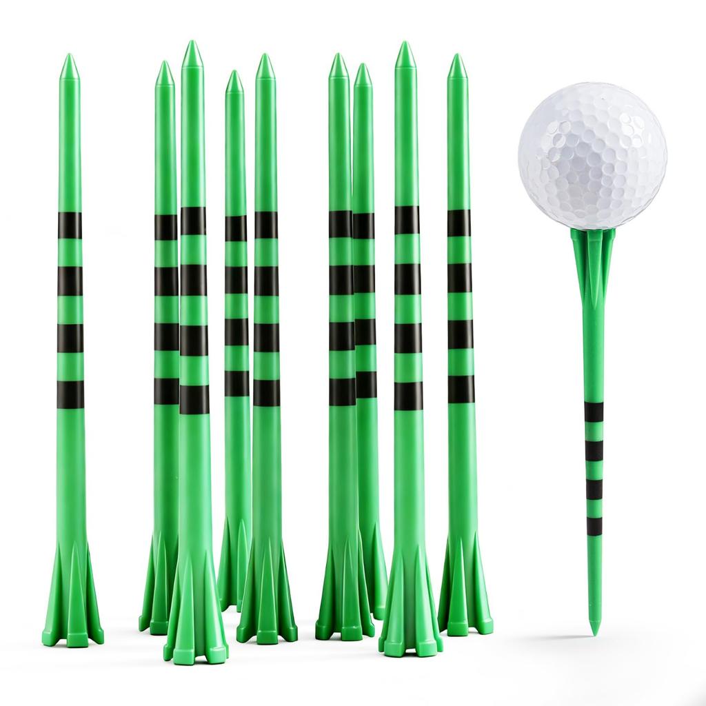 Golf tees, super long tees, set of 30, plastic tees,