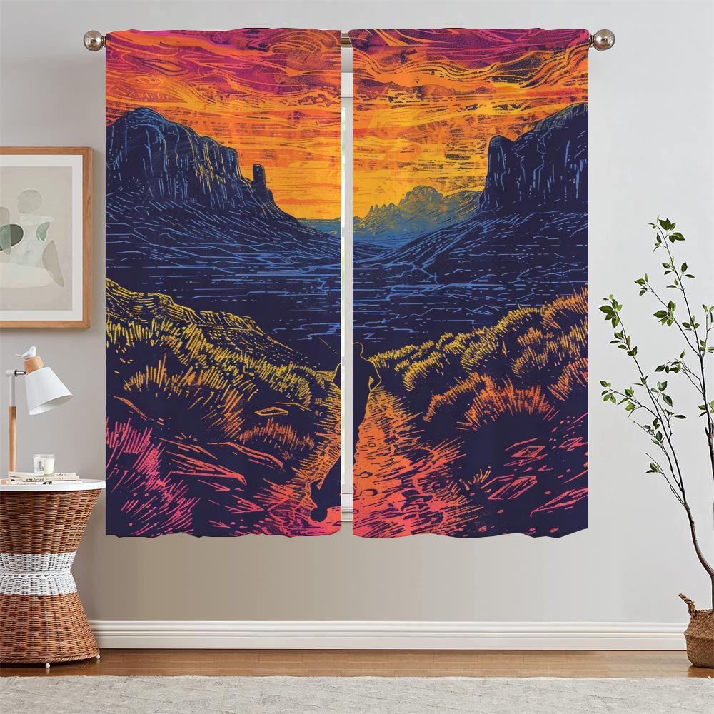 A Trail Runner Curtains Child Room Modern Home Decoration Cabinets for Living Room Beaded Curtain Tiebacks Black Out Curtains